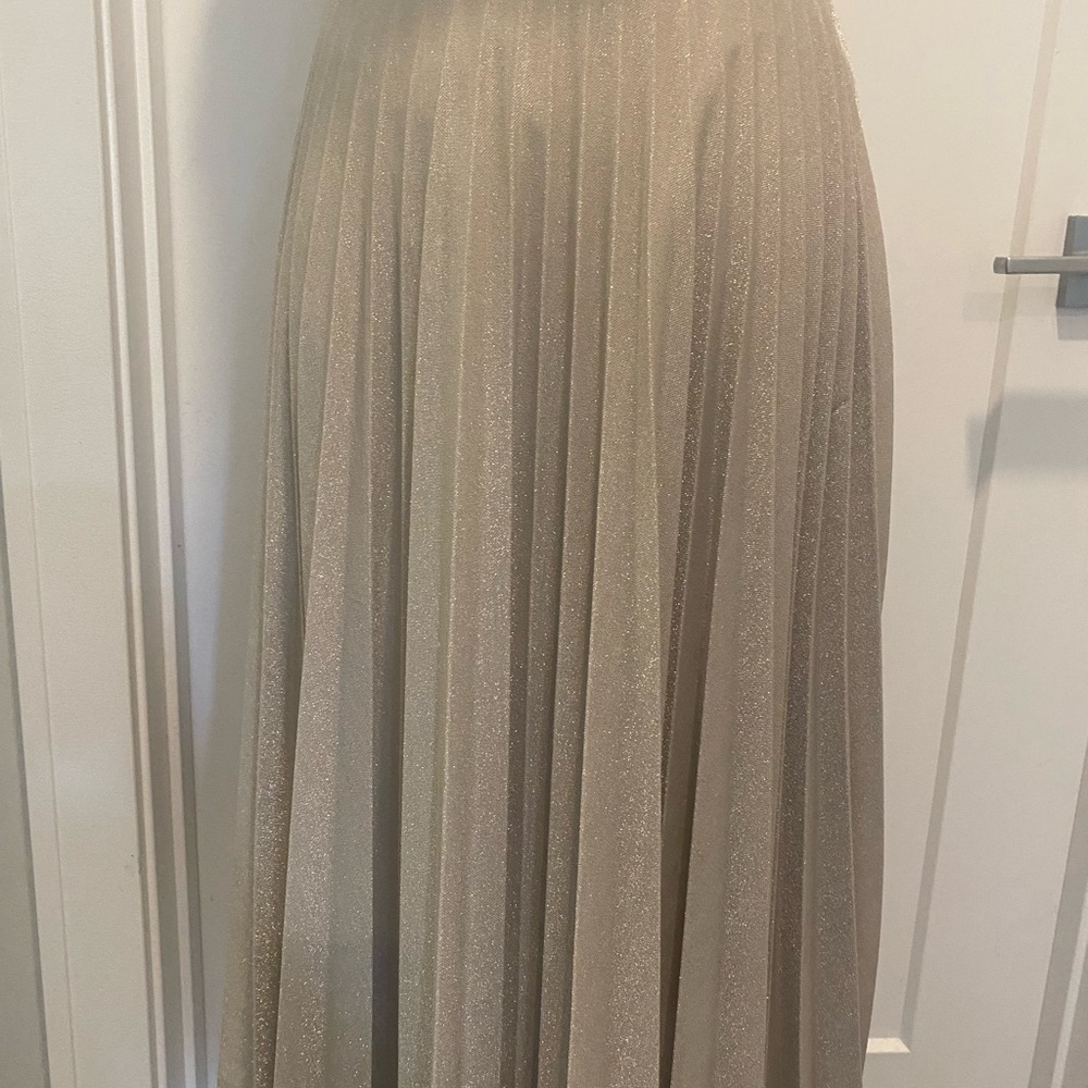 Umi Gold Maxi Skirt